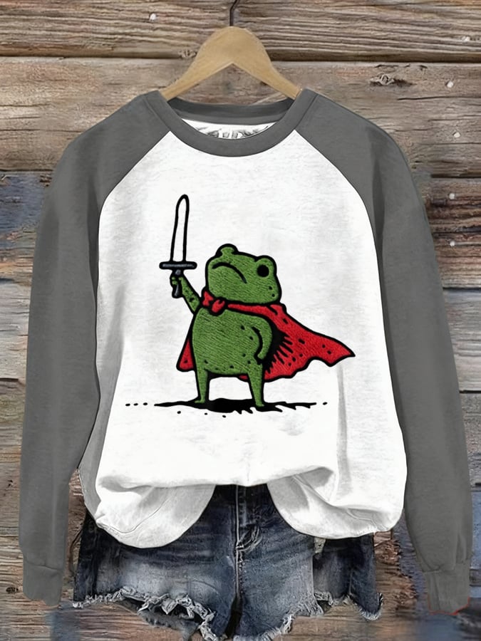 Women's FDT Printed Crew Neck Sweatshirt