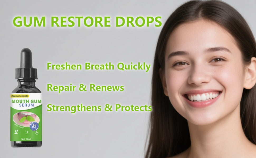 🦷✨Last day sale: 30% off🦷🌿Mint Gum Repair Drops