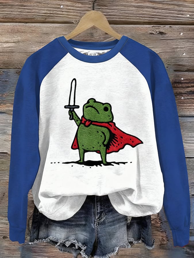 Women's FDT Printed Crew Neck Sweatshirt