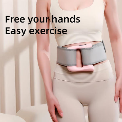 Fascial ring trainer with five adjustable gears and three modes, equipped with Velcro straps, vibration relaxation, and full body training