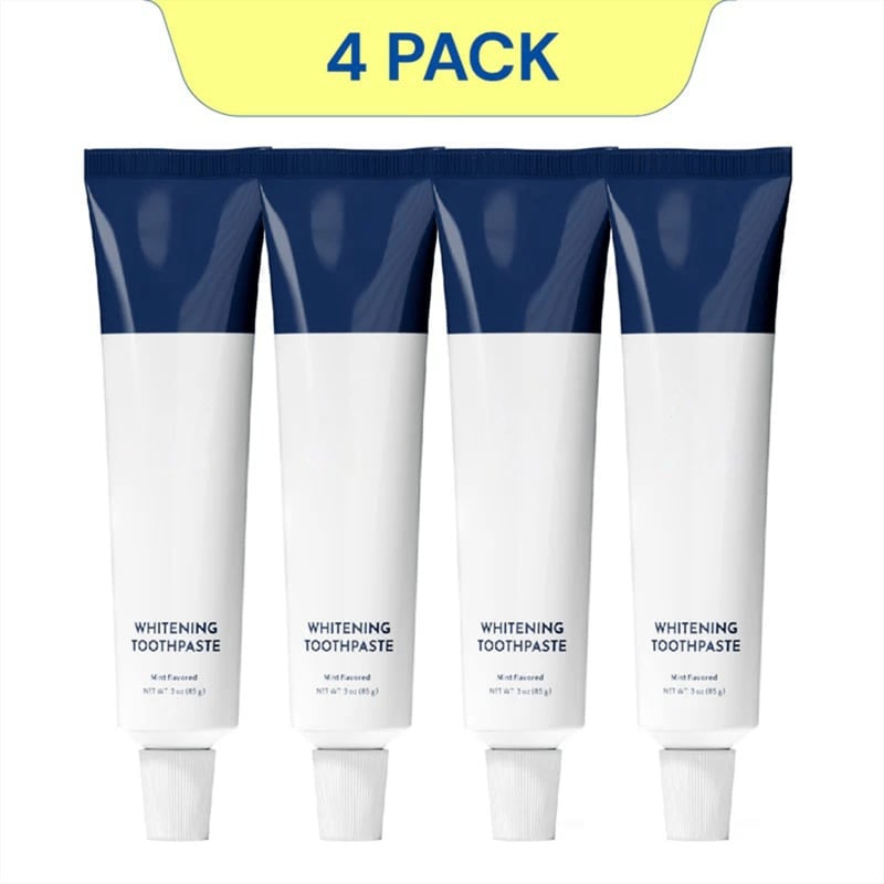 Fluoride-Free Hydroxyapatite Teeth Whitening Toothpaste with Coconut Oil & Xylitol ❄️