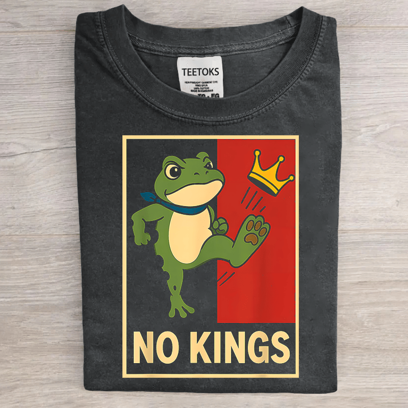 No King Printed T-shirts