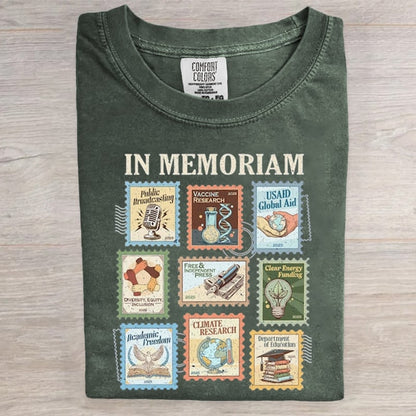 In Memoriam Portland Frog Art Print T-Shirt