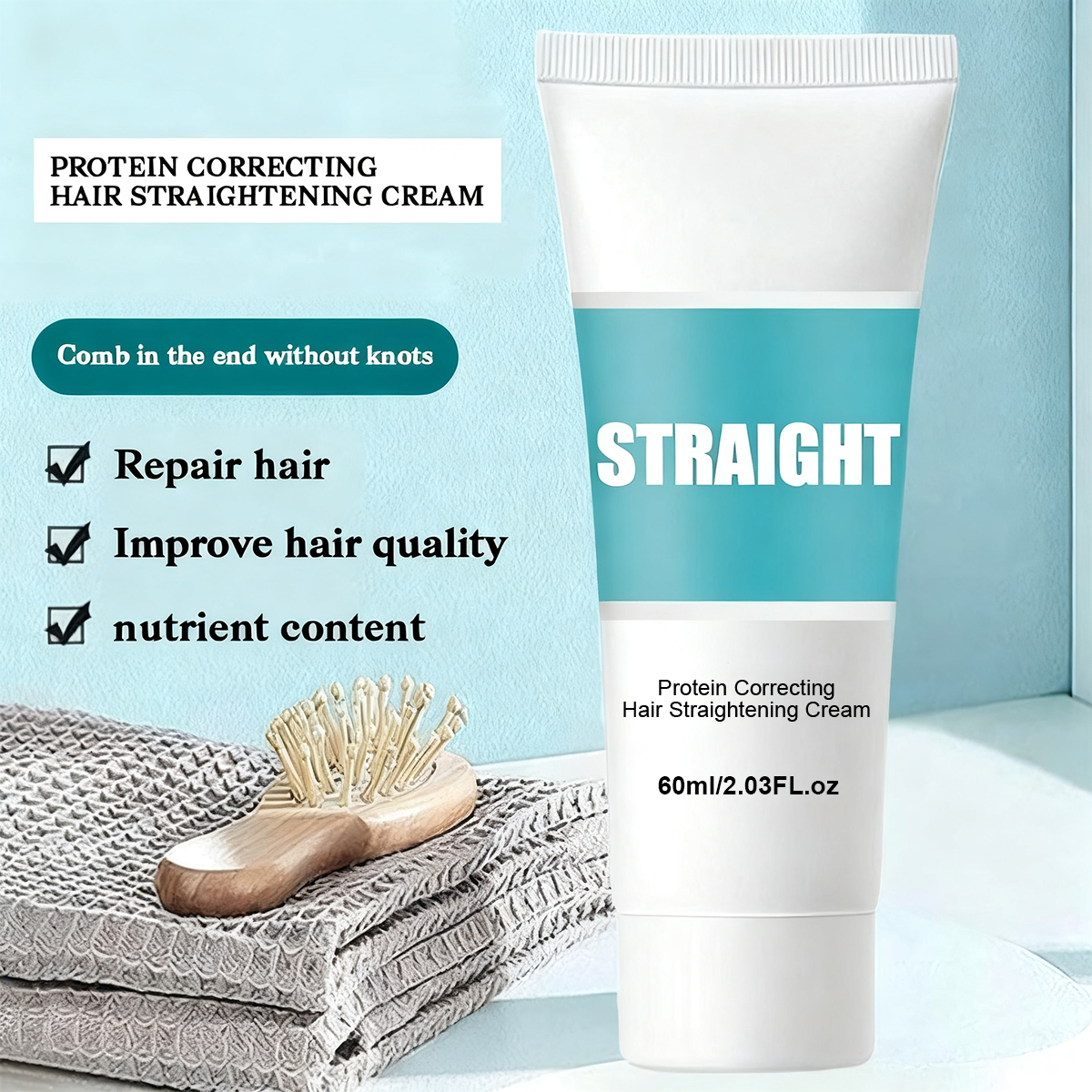 SILK & GLOSS HAIR STRAIGHTENING CREAM