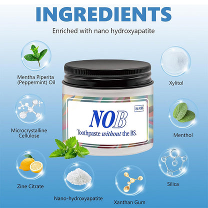 2-in-1 Toothpaste Tablets – Fresh Mint, Travel Jar (62 Ct)