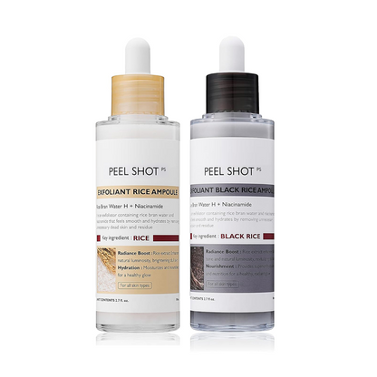 Glowing Rice Ampoule Double Effect Exfoliating Essence🌾