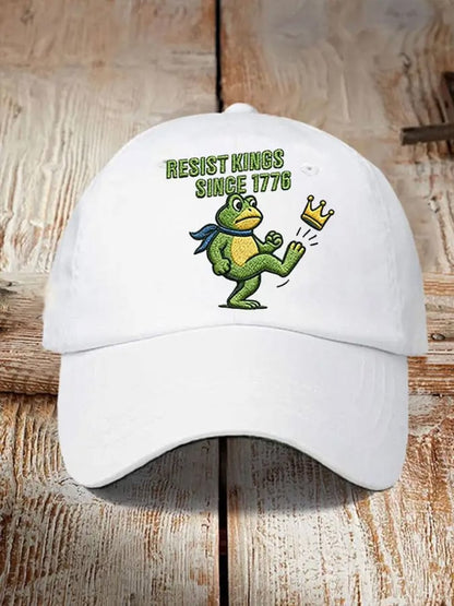 Unisex Resist Kings Since 1776 Print Hat