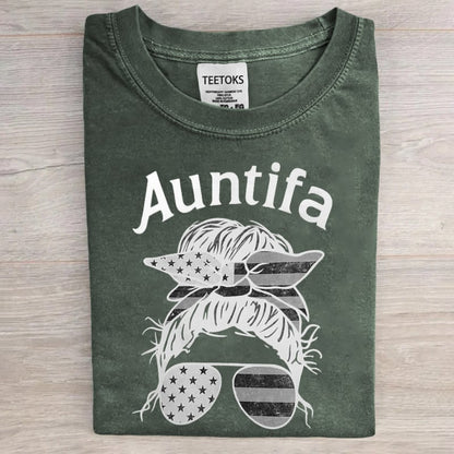Aunt Tifa Portland Frog Art Print T-Shirt