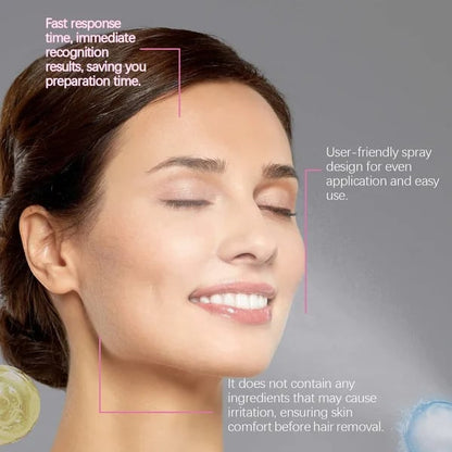 Hair Identifier Spray for Face Dermaplaning