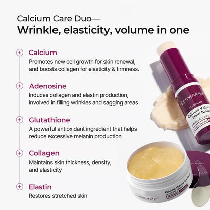 Calcium Volume Multi Balm+Eye Patch 60ea | Anti-Aging Skincare
