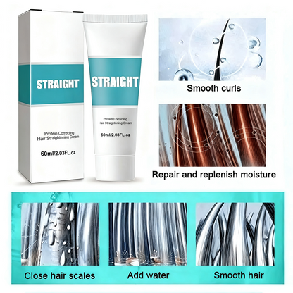 SILK & GLOSS HAIR STRAIGHTENING CREAM