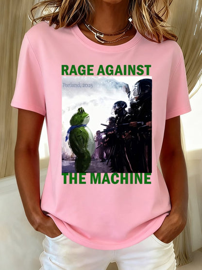 Women's Casual Resistance Frog T-shirt