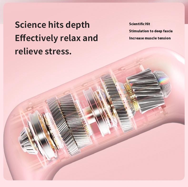 Fascial ring trainer with five adjustable gears and three modes, equipped with Velcro straps, vibration relaxation, and full body training