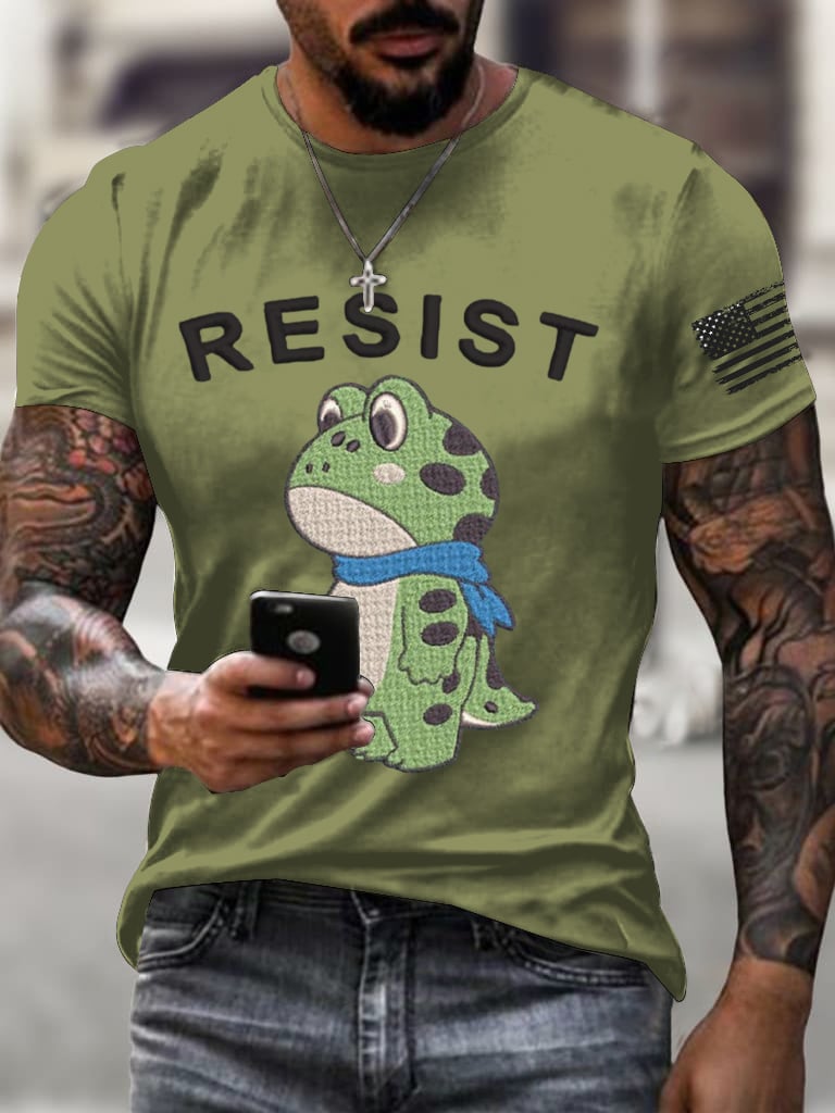 Men's Frog Resist Print T-shirt