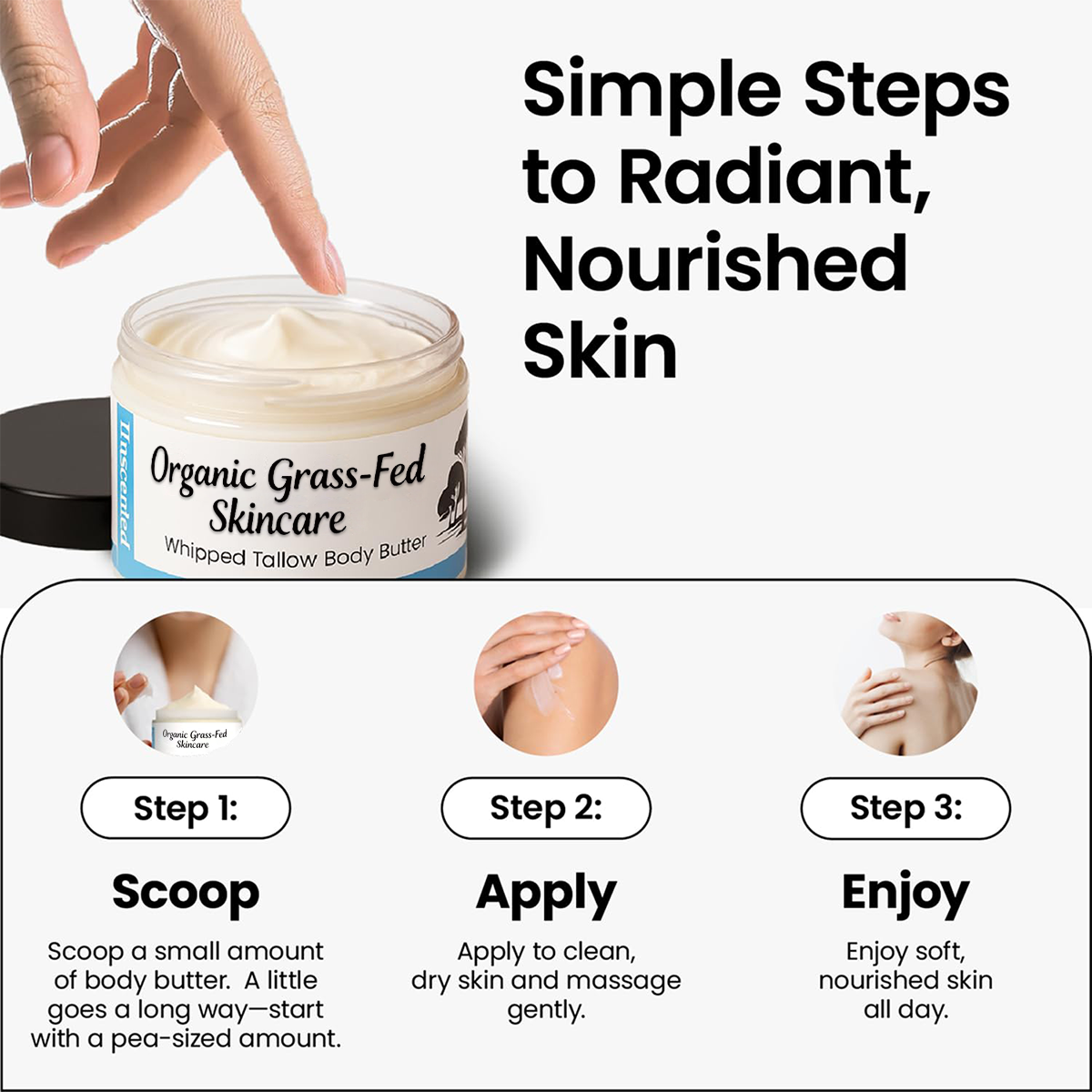 Beef Tallow Face & Body Balm