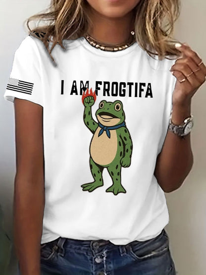 Women's Resist Frog I AM FROGTIFA T-Shirt