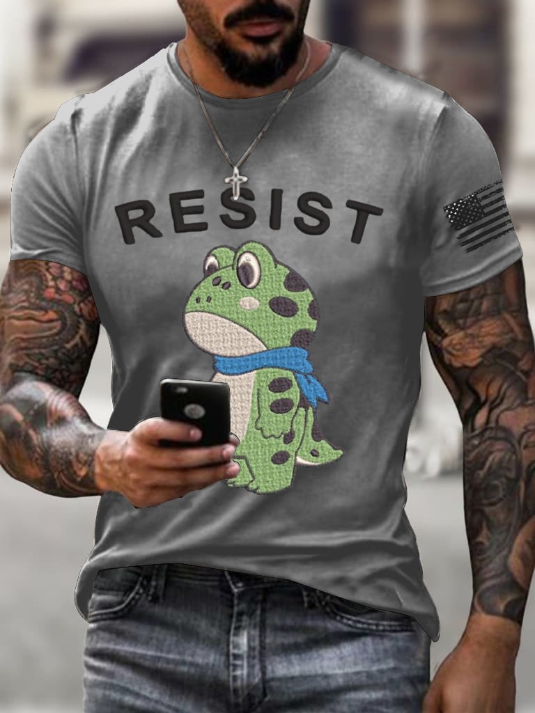 Men's Frog Resist Print T-shirt