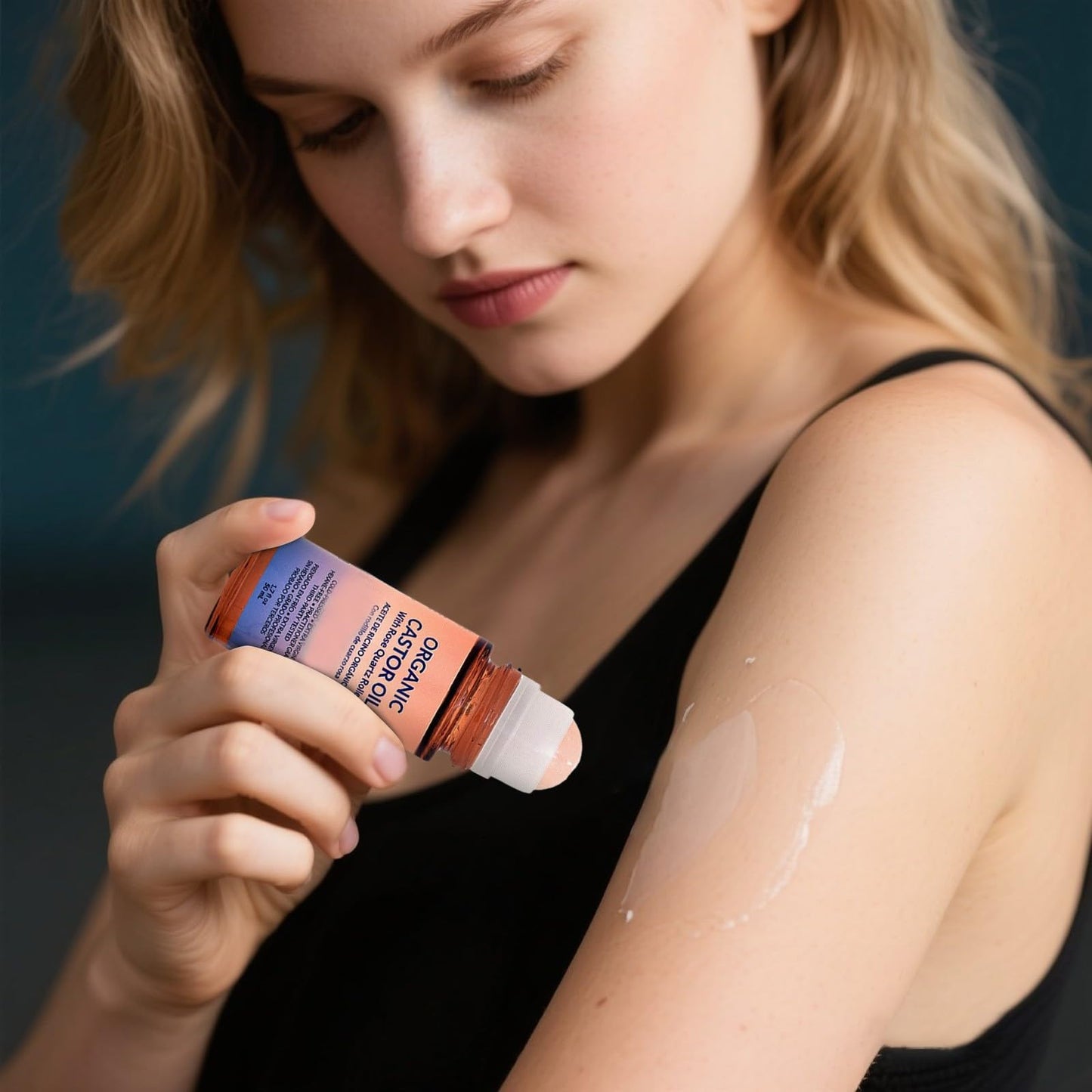 Organic Golden OrganicRoll-On with Rose Quartz