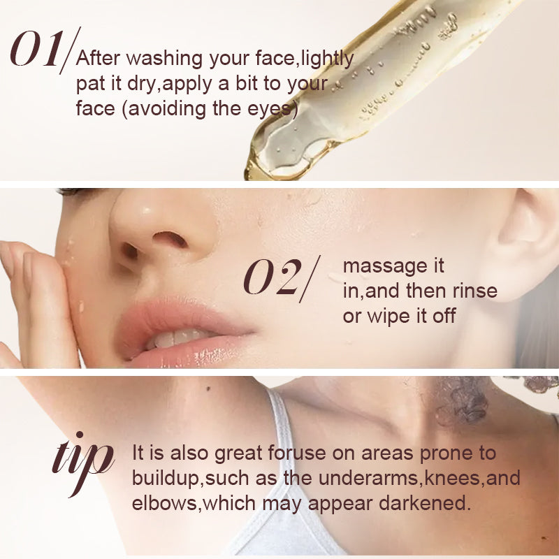 Glowing Rice Ampoule Double Effect Exfoliating Essence🌾