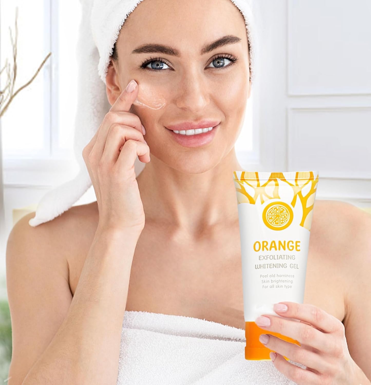 Natural Orange Exfoliating Whitening Gel