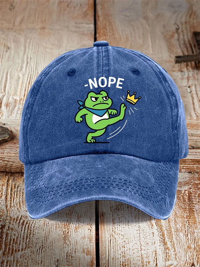 Unisex Resist Frog Baseball Cap
