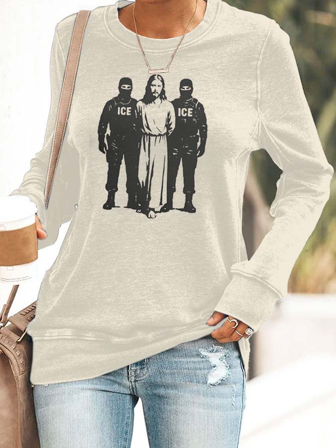 Portland Frog Women's Crew Neck Print Top