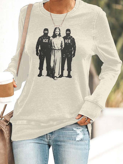 Portland Frog Women's Crew Neck Print Top