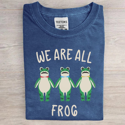 Aunt Tifa We All Frog Art Print T-Shirt