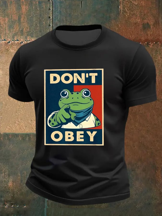 Men's FDT Print short-sleeved T-shirt