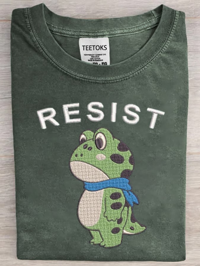 Women's Retro Resist Print T-Shirt