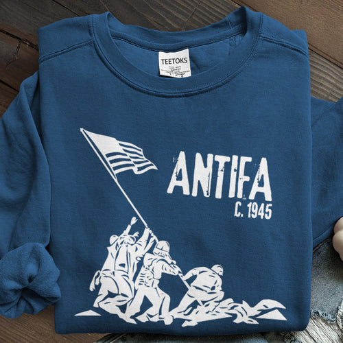 Aunt Tifa Frog Power Art Printed Sweatshirt