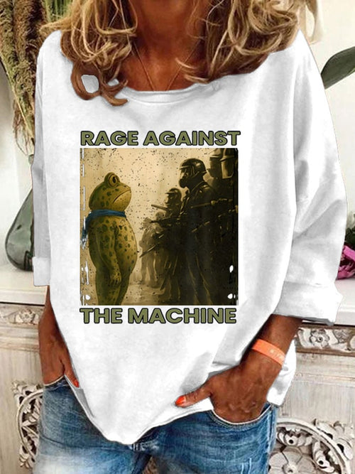 Women's FDT Print Casual Sweatshirt