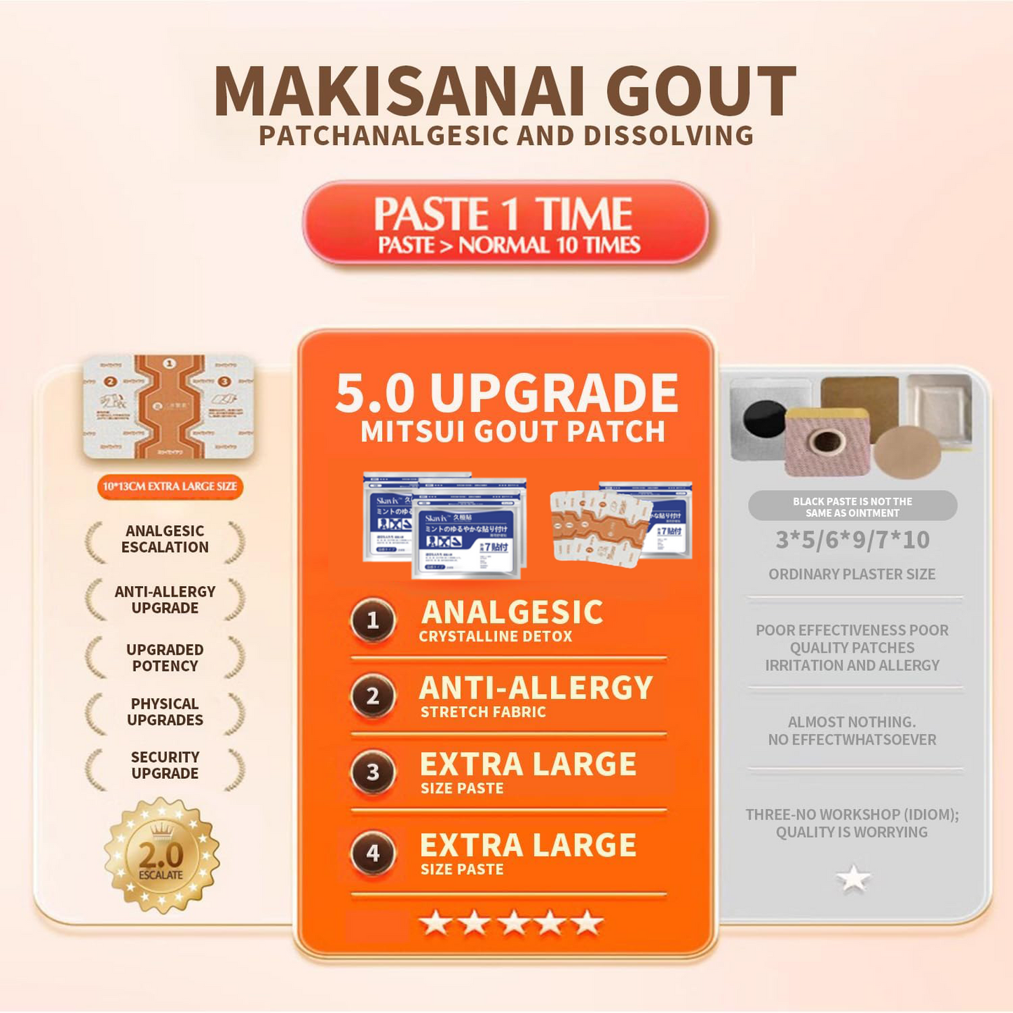 🔥SKAVIX™ Healing Therapy Patches for Knee Neck Shoulder and Joint Pain Muscle Soreness Arthritis Relief