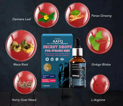 AAFQ® PRO Secret Drops for Strong Men