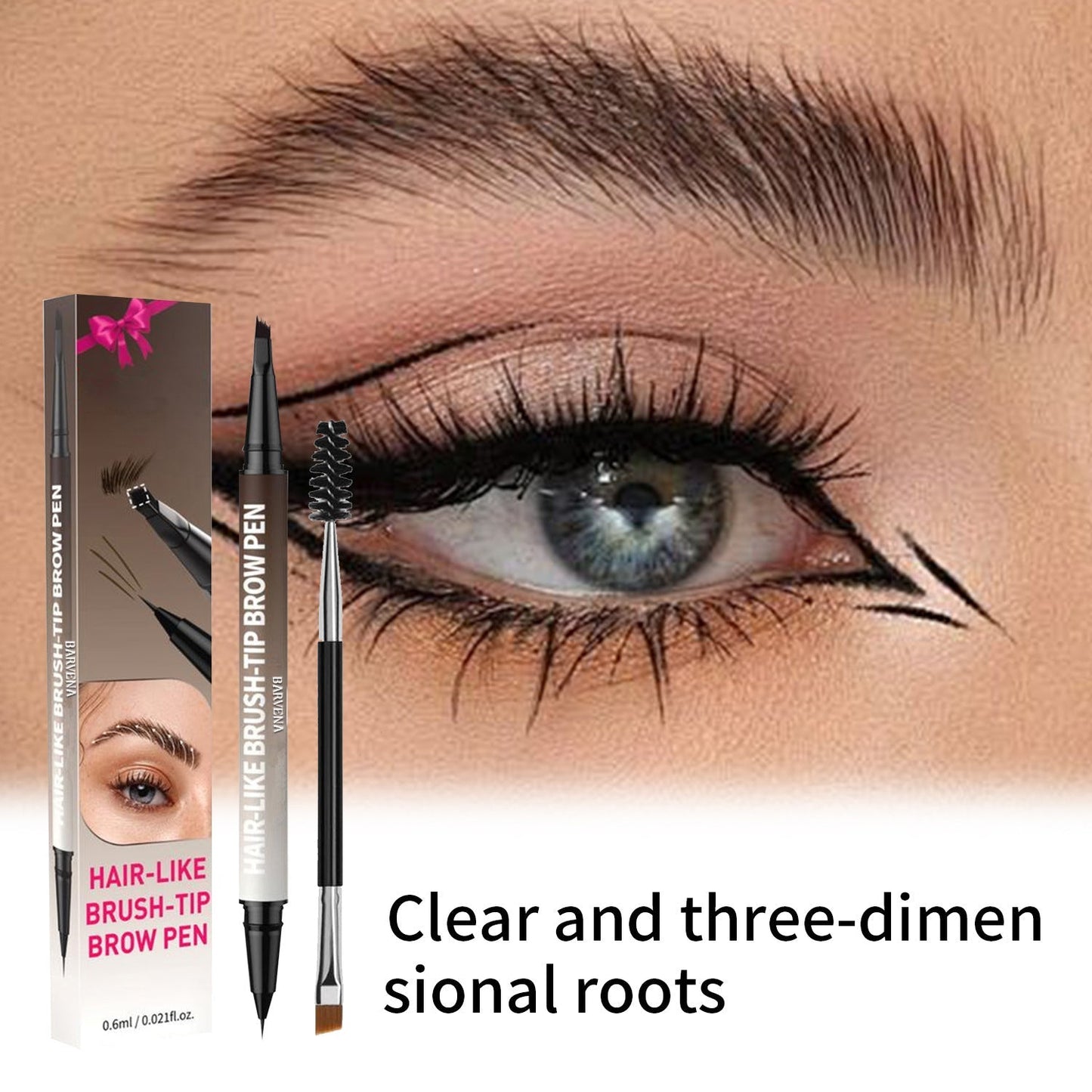 4D Brow Pen – For Natural, All-Day Eyebrow & Eyeliner Perfection!