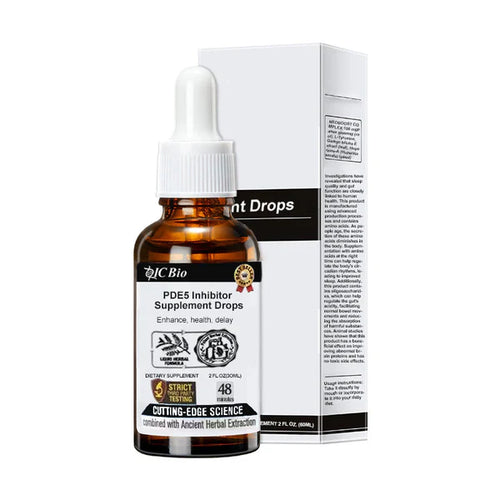 PDE5 inhibitor supplement drops