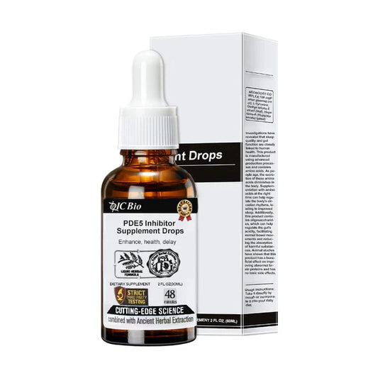 PDE5 inhibitor supplement drops