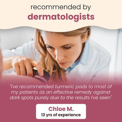 Turmeric Kojic Acid Cleansing Pads