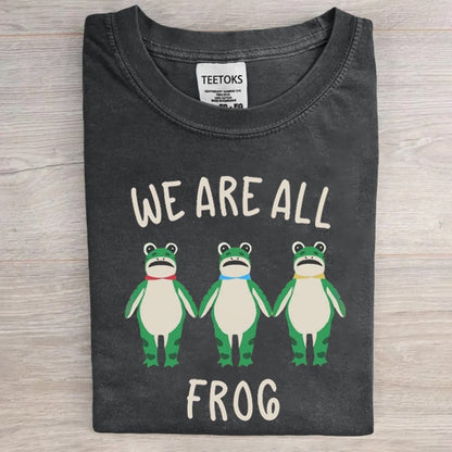Aunt Tifa We All Frog Art Print T-Shirt