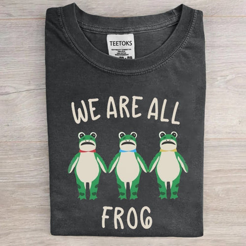 Aunt Tifa We All Frog Art Print T-Shirt