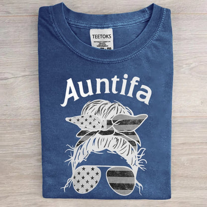 Aunt Tifa Portland Frog Art Print T-Shirt