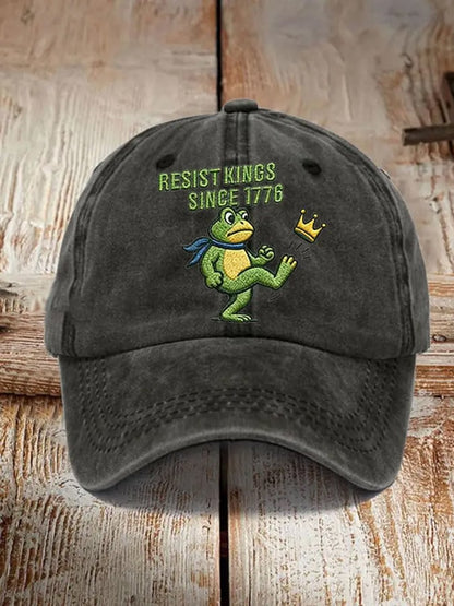 Unisex Resist Kings Since 1776 Print Hat