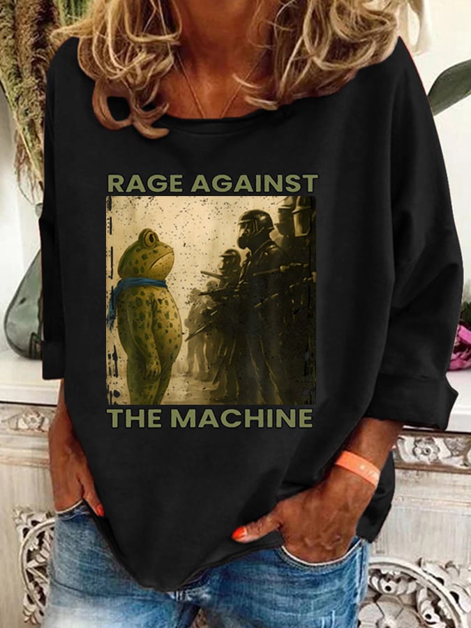 Women's FDT Print Casual Sweatshirt