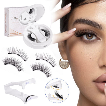 Soft Magnetic Eyelashes All-in-One Box, Reusable