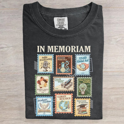 In Memoriam Portland Frog Art Print T-Shirt