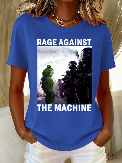 Women's Casual Resistance Frog T-shirt