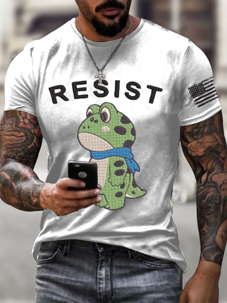 Men's Frog Resist Print T-shirt