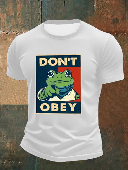 Men's FDT Print short-sleeved T-shirt