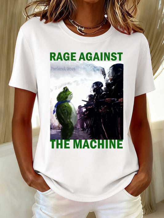 Women's Casual Resistance Frog T-shirt