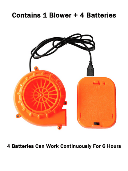 Inflatable Frog Suit (Adult 150cm-190cm, Includes Blower + Battery)